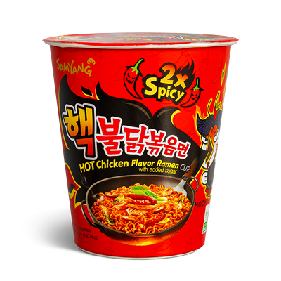 Лапша Buldak Samyang Рамен с экстремально острой курицей в Кухня на районе по цене 249 ₽