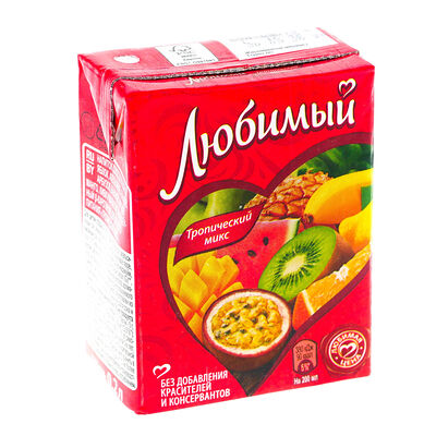 Сок Любимый 0,2 в ПЕППЕРС ПИЦЦА по цене 100 ₽