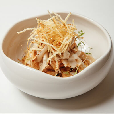 Блин с курицей и грибами в Сны любимого кота по цене 470 ₽