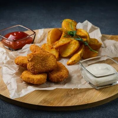 Наггетсы и картофельные дольки в Park cafe по цене 350 ₽