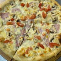 Пицца Ветчина и грибыв Teppanyaki