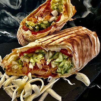 Шаурма Сырная (средняя) в Шаурма Ам ням по цене 399 ₽