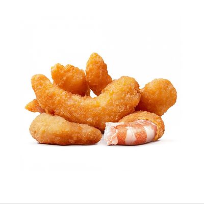 Креветки королевские в панировке (5 шт.) с соусом в Taiyaki по цене 480 ₽