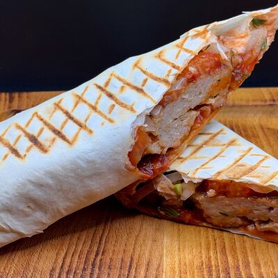 Люля-кебаб из свинины в лаваше в Don Pita по цене 280 ₽