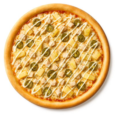 Чикен Ранч пицца в П-ПЕППЕРОНИ по цене 499 ₽