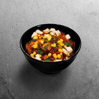 Овощное рагу с курицей в Избушка