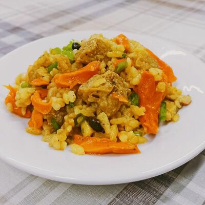 Плов со свининой в Спутник по цене 120 ₽