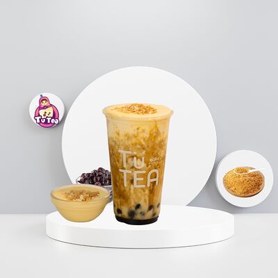 Молочный чай с крем-чизом или яичным кремом в Tutea Bubble Tea по цене 499 ₽