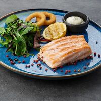 Стейк из форели в First House Burger