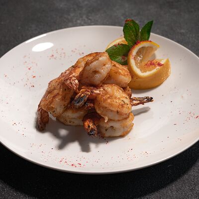 Креветки на мангале в Ручеек по цене 1180 ₽