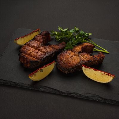 Стейк из семги или форели в Шашлычный дворик по цене 705 ₽