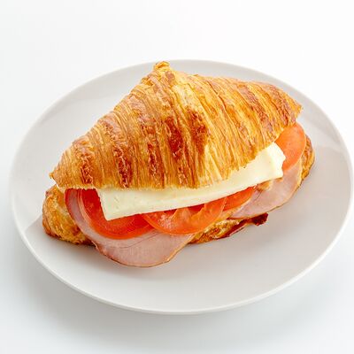 Круассан с сыром и ветчиной в Уха из петуха по цене 14 р.