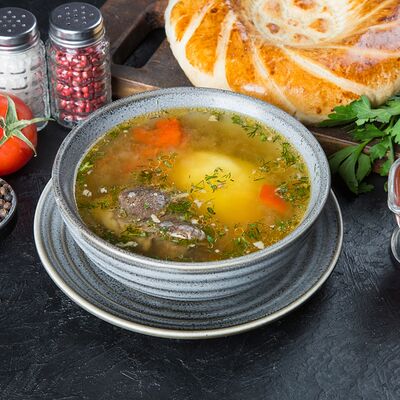 Шурпа с бараниной в Чайхана №2 по цене 389 ₽