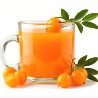 Согревающий напиток с облепихой в Pyshno