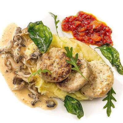 Щучьи котлетки в Перчини на огне по цене 495