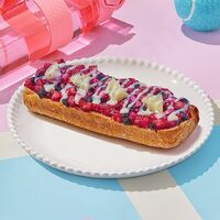 Фруктовая брускетта с черникой и яблоками в Dostaевский