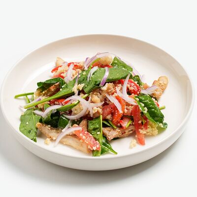 Салат с кускусом в Человек и Чебурек по цене 490 ₽