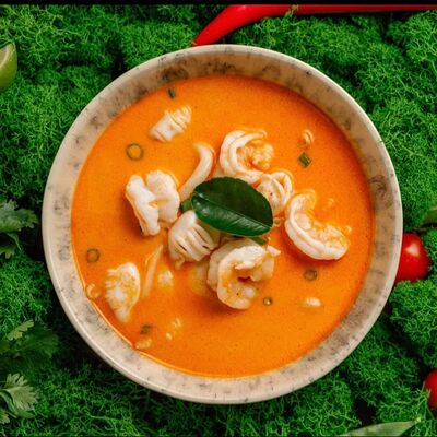Суп Лакса с морепродуктами в Китайская грамота по цене 950 ₽
