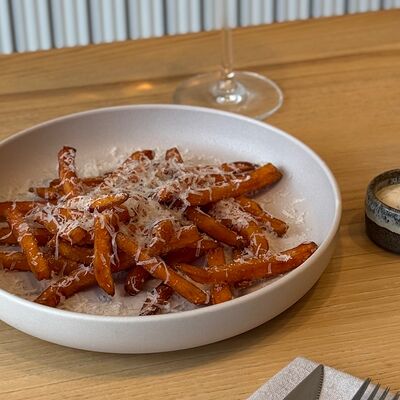 Батат фри в Matilda по цене 550 ₽