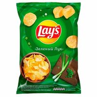 Чипсы Lays Зеленый лук в Stopexpress