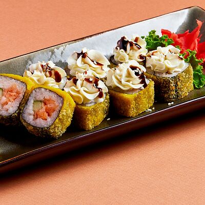 Ролл Саке темпура в Seker по цене 3100 ₸