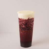 Смузи Черничный L с сырной пенкой в Boba Tea
