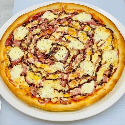 Пицца с говядиной и моцареллой в Суши NEW Пицца по цене 815 ₽