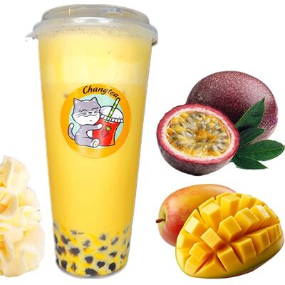 Bubble tea со вкусом Манго, маракуйи и крем-чиза в Chang Pho Вьетнамская Кухня по цене 575 ₽