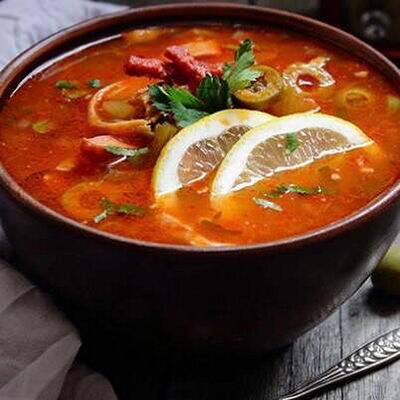 Солянка мясная по-грузински в Мимино по цене 750 ₽