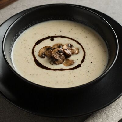 Суп-пюре с грибамив Бизон по цене 580 ₽