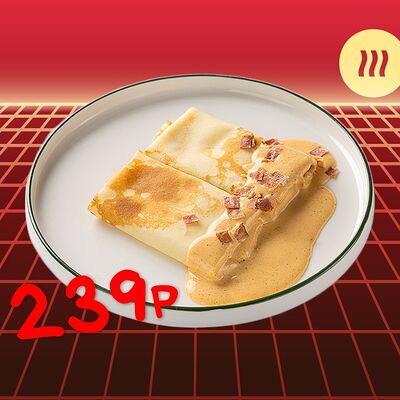 Блины с сыром и ветчиной в Шоколадница по цене 239 ₽