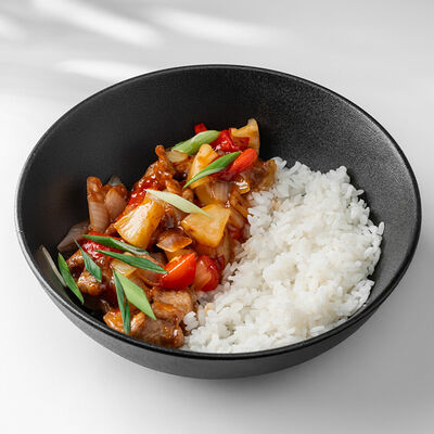 Свинина в кисло-сладком соусе в Sunrise по цене 578 ₽