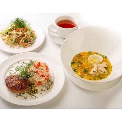 Бизнес-ланч на понедельник (с 10-30 до 16-00) в Академия по цене 390