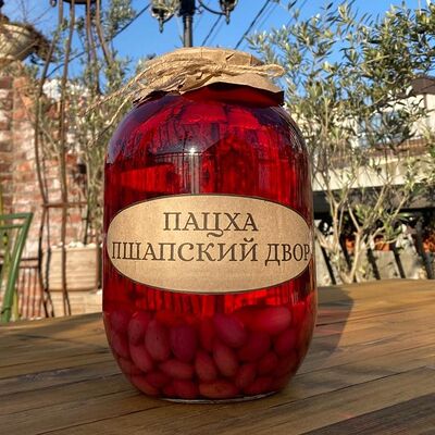 Компот домашний Кизил в Пацха Пшапский двор по цене 600 ₽