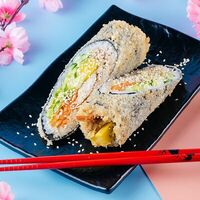 Кимпаб с цыпленком темпура в Asiana