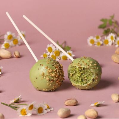 Кейк-поп Фисташковый в Горбушка по цене 95 ₽