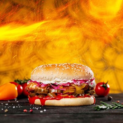 Космобургер Мегасемена в Птичья личность по цене 444 ₽