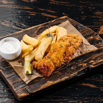 Fish and Chips в Just Bar & Kitchen по цене 480 ₽