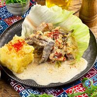 Бефстроганов говяжий в Halal House