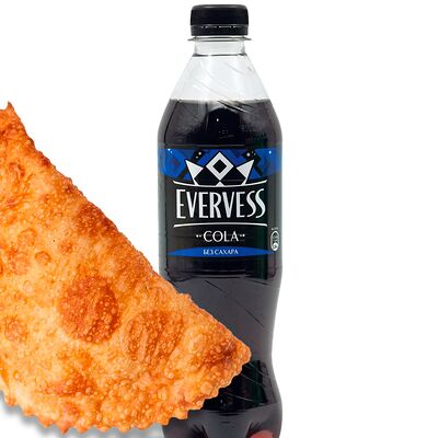 Чебурек картофельный + Evervess cola без сахара в Mr. Чебурек по цене 400 ₽