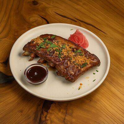 Свиные ребра BBQ в Pandora по цене 880 ₽