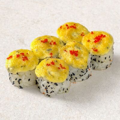 Запеченная креветка в Матча Суши Бенто по цене 350 ₽