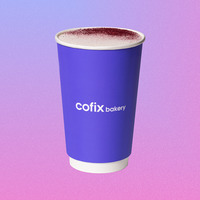 Раф-кофе черная смородина L в Cofix Bakery