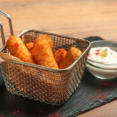 Сырные палочки в Караоке Соло по цене 380 ₽