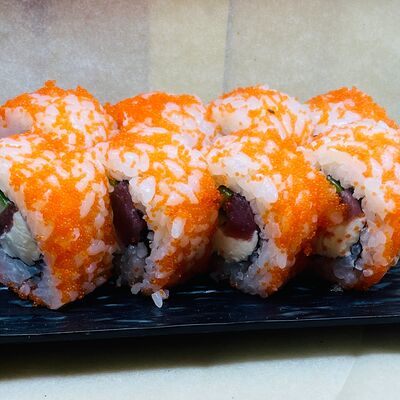 Ролл с масагой, тунцом, сыром и огурцом в FIX NINJA по цене 600 ₽