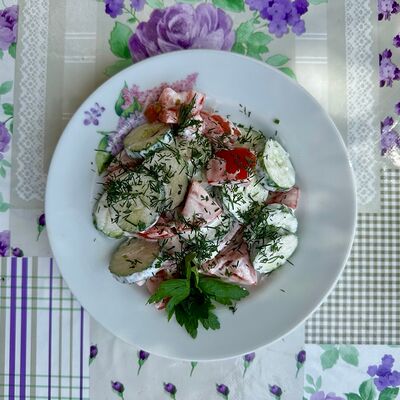 Огородный из свежих овощей в Еда города по цене 1749 ₸