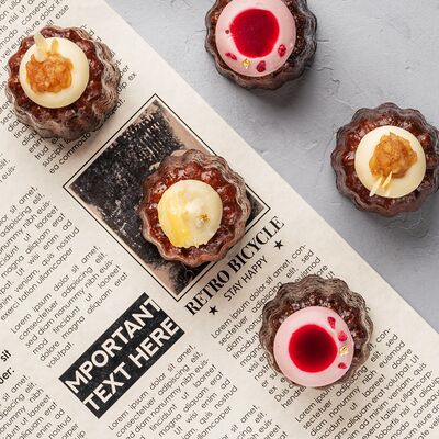 Канеле с цитрусовым кремом в Кондитерская пекарня Варвара и Jerome по цене 148 ₽