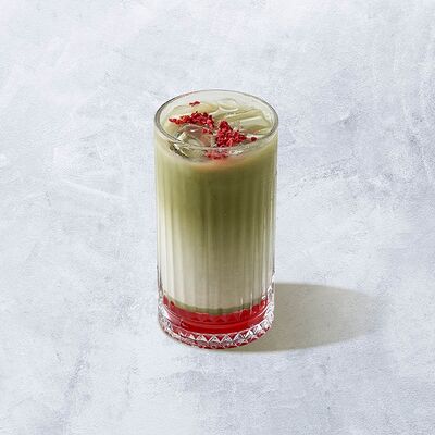 Айс-матча с малиной в Vaffel по цене 420 ₽