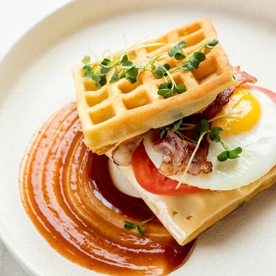 Вафл Breakfast в Godji по цене 340 ₽