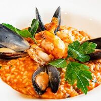 Ризотто с морепродуктами в Al Dente